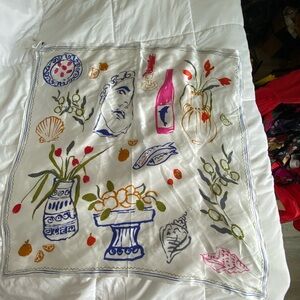 Madewell X Lisa Say Gah NWT Silk Scarf